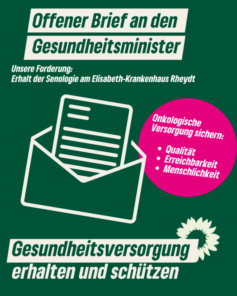 Offener Brief an Gesundheitsminister Laumann zur Senologie am Eli