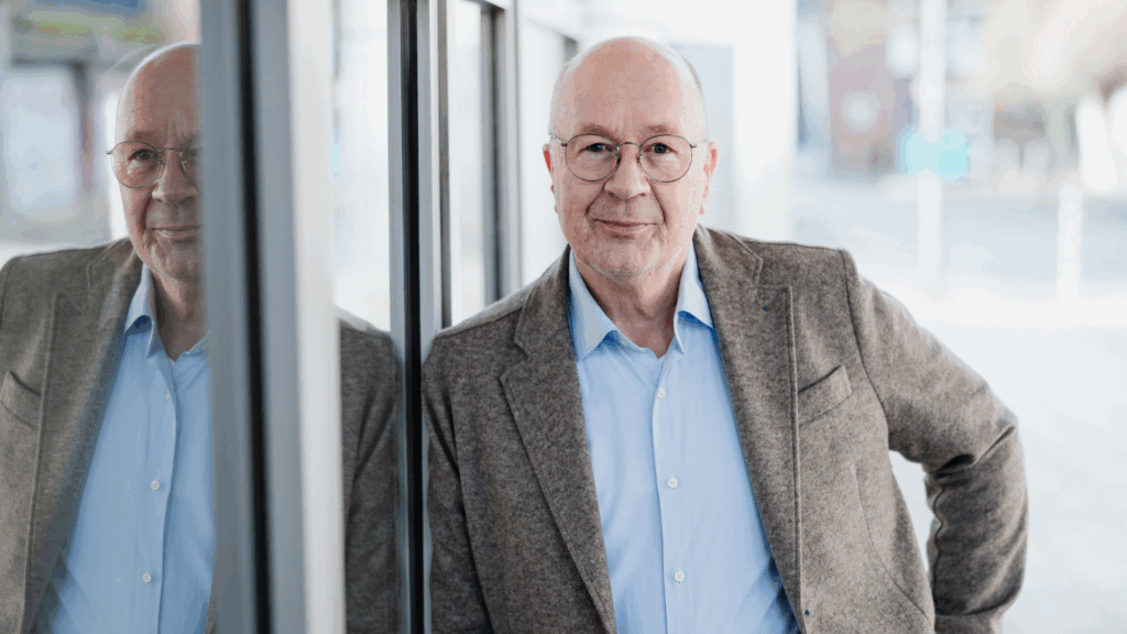 Ein Foto vom Grünen OB-Kandidaten Marcel Klotz.